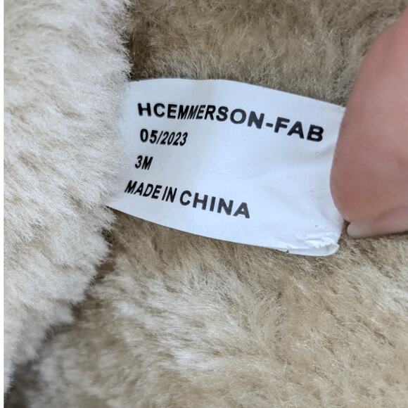 Harper Canyon Girls Winter Snow Boots Pull-On Faux Fur Lined Gray Size 3 EU18.5 - Picture 6 of 14